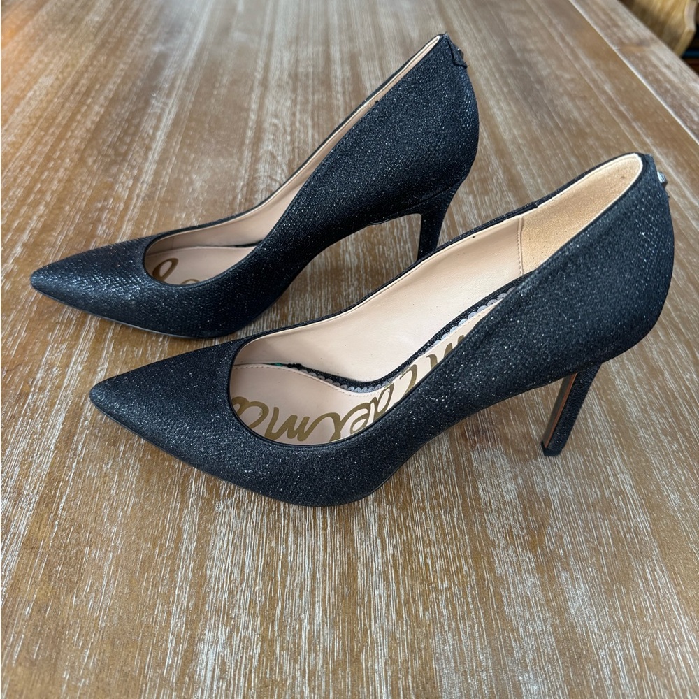 Sam Edelman Hazel Pumps Black Sparkle